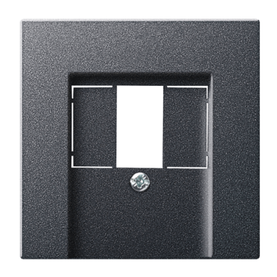 Панель TAE+Стерео+USB System 55 Gira 027628 Антрацит