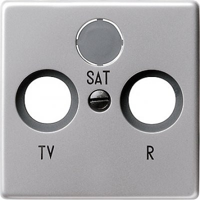 Панель TV-R(SAT) Е22 Gira 0869203 цвет алюминий