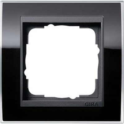 Рамка 1-а антрацит Gira Event Clear чорний Gira 0211738 Рамка 1-а антрацит Gira Event Clear чорний Gira 0211738