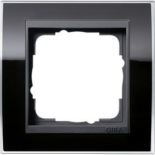 Рамка 1-я Антрацит Gira Event Clear Черный Gira 0211738