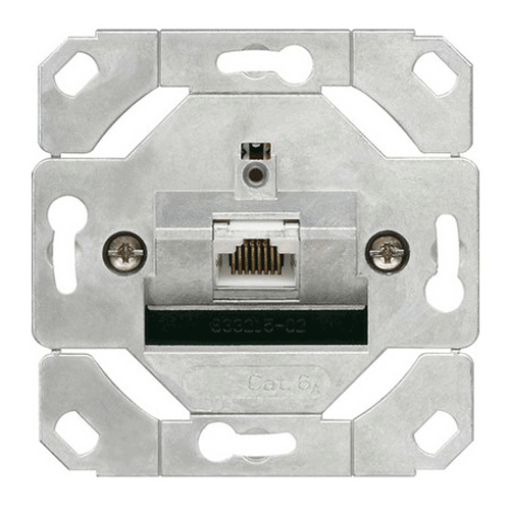 Компьютерная розетка 1-а RJ45 Cat.6A IEEE 802.3an