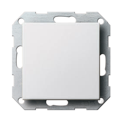 Заглушка з опорною пластиною System 55 Gira 026827 Білий матовий Заглушка з опорною пластиною System 55 Gira 026827 Білий матовий