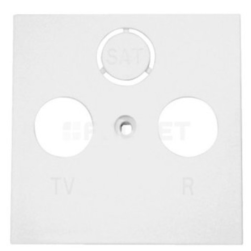 Панель TV+R+SAT Фиорена 22004202 цвет-белый