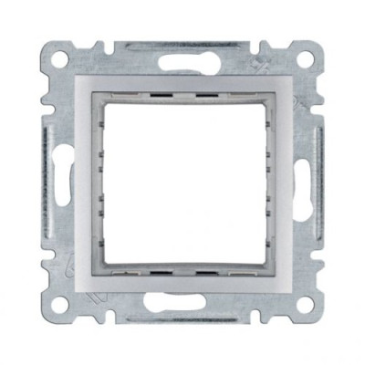 Рамка-адаптер для виробів 45х45 Lumina, срібна, WL2512