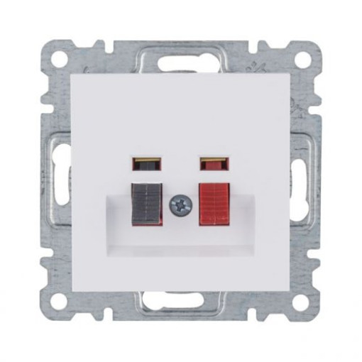 Розетка акустична Lumina, біла, WL3310