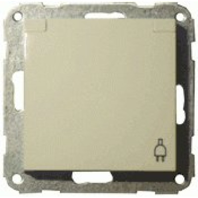 Розетка із заземленням і кришкою IP30 Fiorena 22001303 слонова кістка