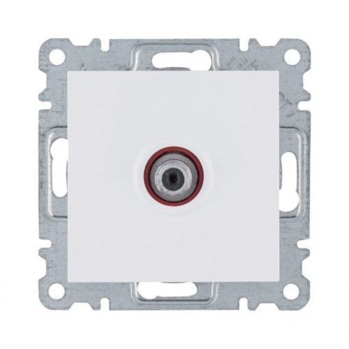 Розетка САТ Lumina, белая, WL3230