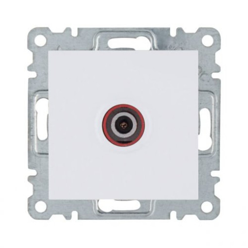 Розетка ТВ Lumina, біла, WL3210