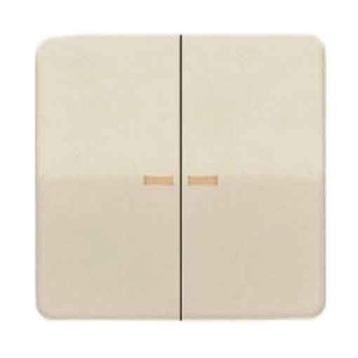 Клавиша 2-я с подсветкой  JUNG CD595KO5 сл. кость