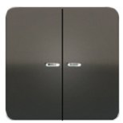 Клавиша 2-я с подсветкой JUNG CD595KO5BR коричневый Клавиша 2-я с подсветкой JUNG CD595KO5BR коричневый