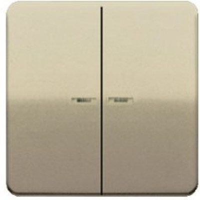 Клавиша 2-я с подсветкой JUNG CD595KO5GB бронза Клавиша 2-я с подсветкой JUNG CD595KO5GB бронза