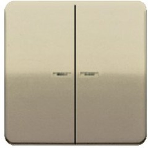 Клавиша 2-я с подсветкой  JUNG CD595KO5GB бронза