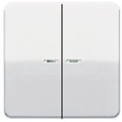Клавиша 2-я с подсветкой JUNG CD595KO5LG светло-серый Клавиша 2-я с подсветкой JUNG CD595KO5LG светло-серый