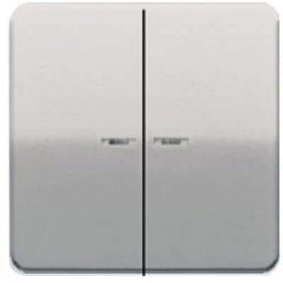 Клавиша 2-я с подсветкой JUNG CD595KO5PT платина Клавиша 2-я с подсветкой JUNG CD595KO5PT платина