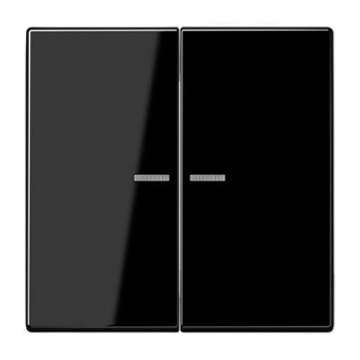 Клавиша 2-я с подсветкой JUNG LS995KO5SW черный