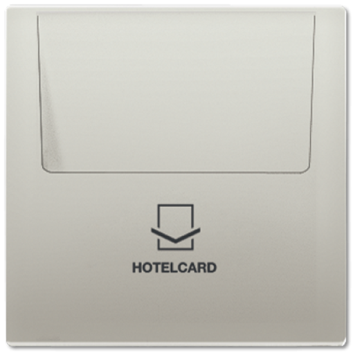 Накладка карточного выключателя JUNG ES2990 CARD  Edelstahl