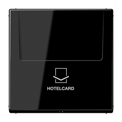 Накладка карткового вимикача JUNG LS590 CARD SW чорний