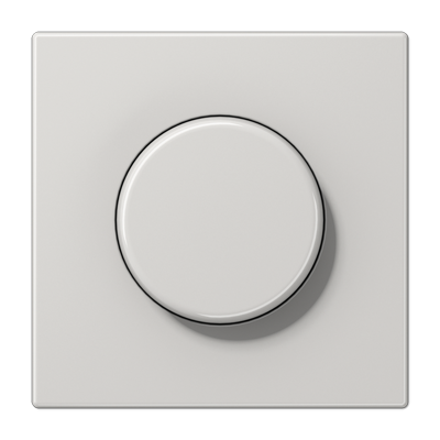 Панель димера (світлорегулятора) поворотного JUNG LS1940LG світло-сірий