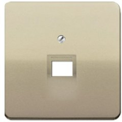 Панель розетки TF/PC 1-а JUNG CD569-1UAGB бронза