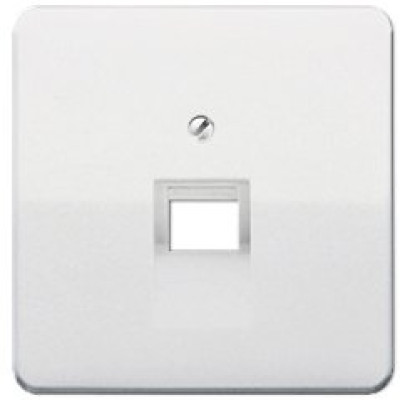 Панель розетки TF/PC 1-а JUNG CD569-1UALG світло-сірий
