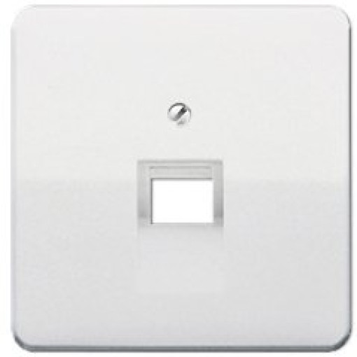 Панель розетки TF/PC 1-а JUNG CD569-1UALG світло-сірий
