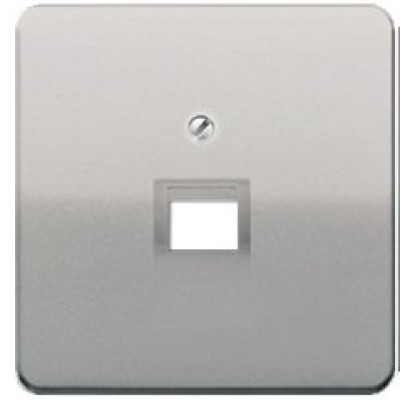 Панель розетки TF/PC 1-а JUNG CD569-1UAPT платина