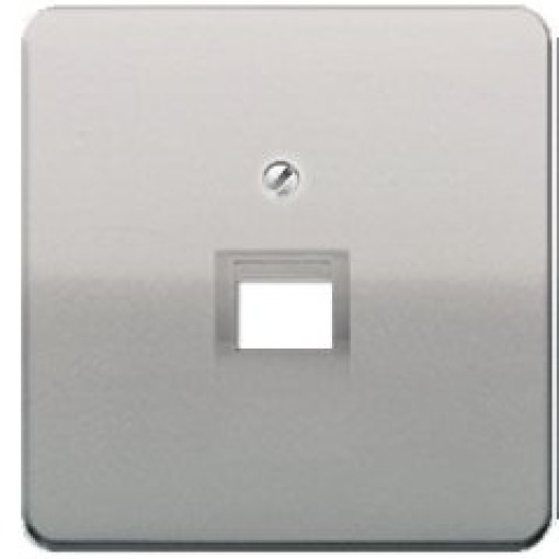 Панель розетки TF/PC 1-а JUNG CD569-1UAPT платина