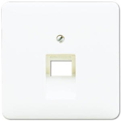Панель розетки TF/PC 1-а JUNG CD569-1UAWW білий Панель розетки TF/PC 1-а JUNG CD569-1UAWW білий