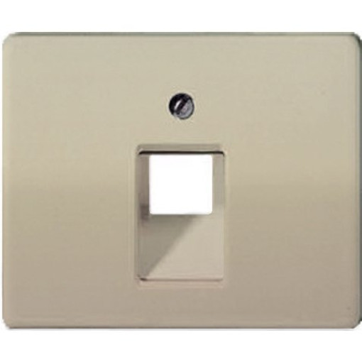 Панель розетки TF/PC 1-я  JUNG SL569-1UAGB бронза