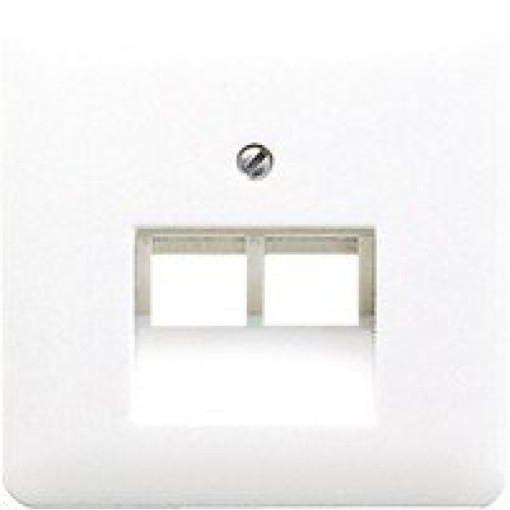 Панель розетки TF/PC 2-я  JUNG CD569-2UAWW белый