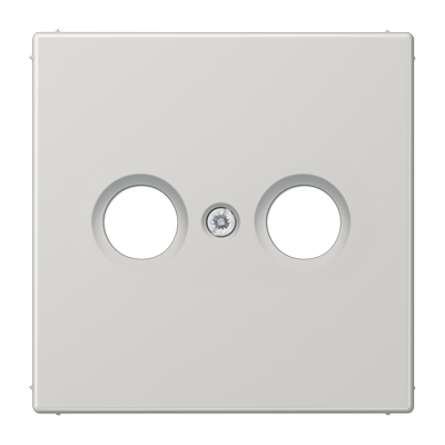Панель розетки TV+R JUNG LS990TVLG світло-сірий