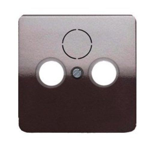 Панель розетки TV+R(SAT)  JUNG CD561SATBR коричневый