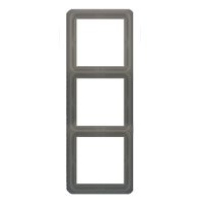 Рамка 3-я JUNG CD583BR коричневый