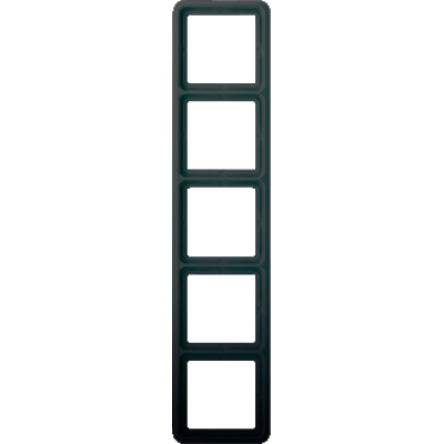 Рамка 5-а JUNG CD585SW чорний
