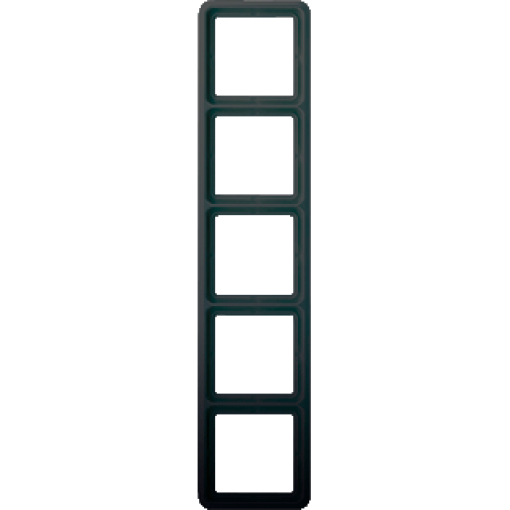 Рамка 5-а JUNG CD585SW чорний