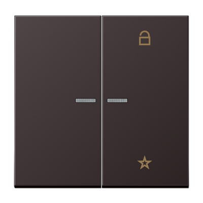 Центральна плата (клавіша) JUNG AL1701D Dark