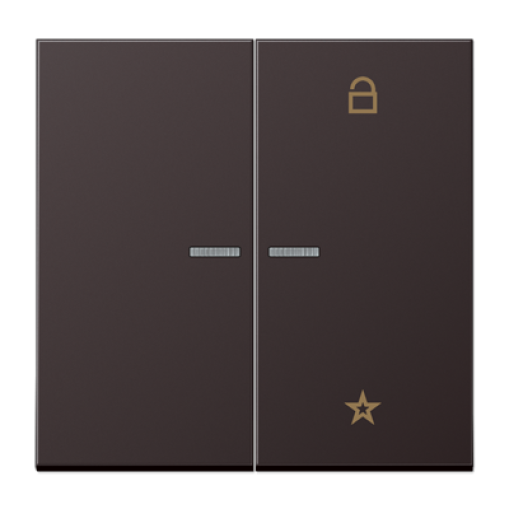 Центральна плата (клавіша) JUNG AL1701D Dark