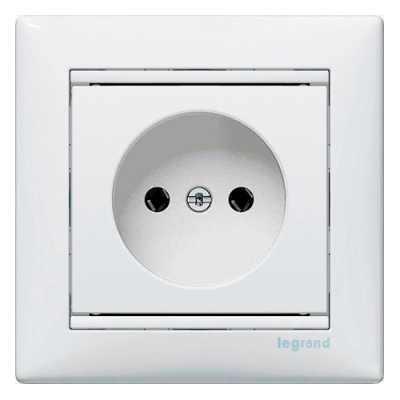 Розетка без заземления Legrand Valena 774416, цвет белый