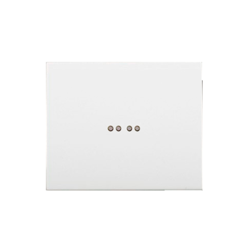 Клавиша для механизма выключателя с подсветкой 2-клавишного «Galea Life», цвет белый