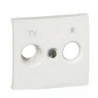 Лицевая панель для розетки TV-R Legrand Valena 774442, цвет белый