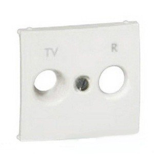 Лицевая панель для розетки TV-R Legrand Valena 774442, цвет белый