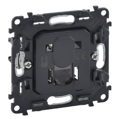 Механизм PC-1 UTP компьютерной розетки 6Cat. RJ45, in`Matic