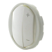 Накладка для димера біла Legrand Celiane 65083