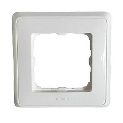Рамка 1-ая Legrand Cariva 773651, цвет белый