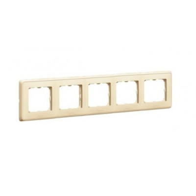 Рамка 5-ая Legrand Cariva 773755 цвет слоновая кость