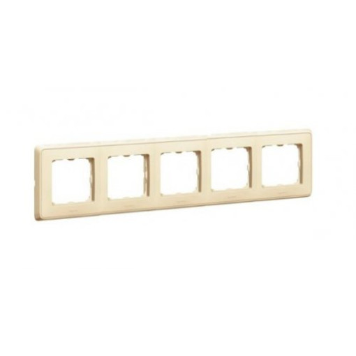 Рамка 5-ая Legrand Cariva 773755 цвет слоновая кость