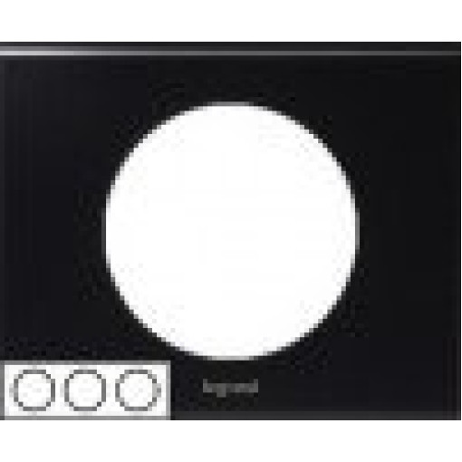 Рамка Legrand Celiane 3 поста Corian Nocturne 69153