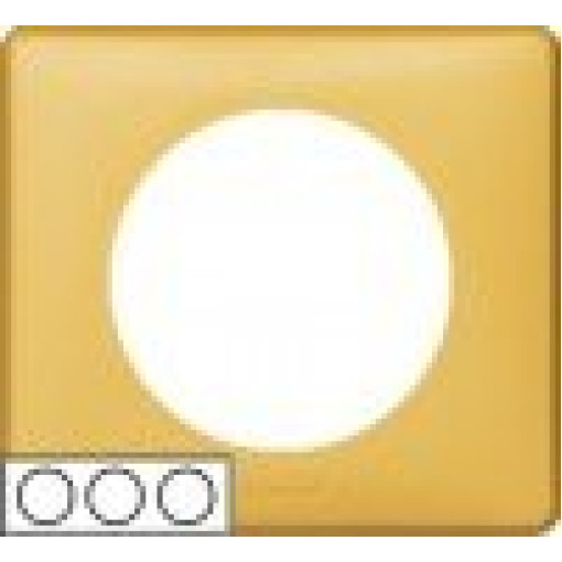 Рамка Legrand Celiane 3 пости шафран 68673