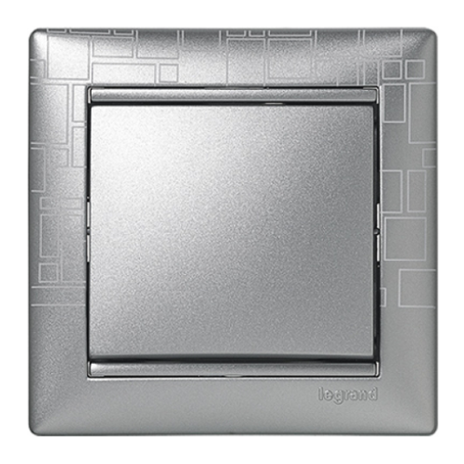 Рамка установча 2-а Legrand Valena 770342, колір «алюміній модерн»
