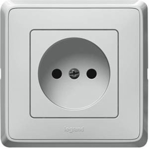 Розетка Б/З Legrand Cariva 773616 колір білий Розетка Б/З Legrand Cariva 773616 колір білий